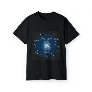 CAPRICORN DESIGN TSHIRT UNISEX CUSTOMIZE WOMEN MEN SHIRT STAR SIGN TEE